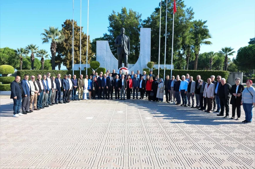 Aliağa’da Muhtarlar Günü Kutlandı, Aliağa ve Şalpazarı Muhtarları Kardeşlik Sofrasında Buluştu