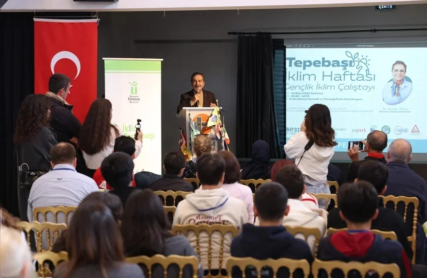 Tepebaşı Belediye Başkanı Dt. Ahmet Ataç: “Gençlerin iklim kararlarına katılımını çok önemsiyoruz”