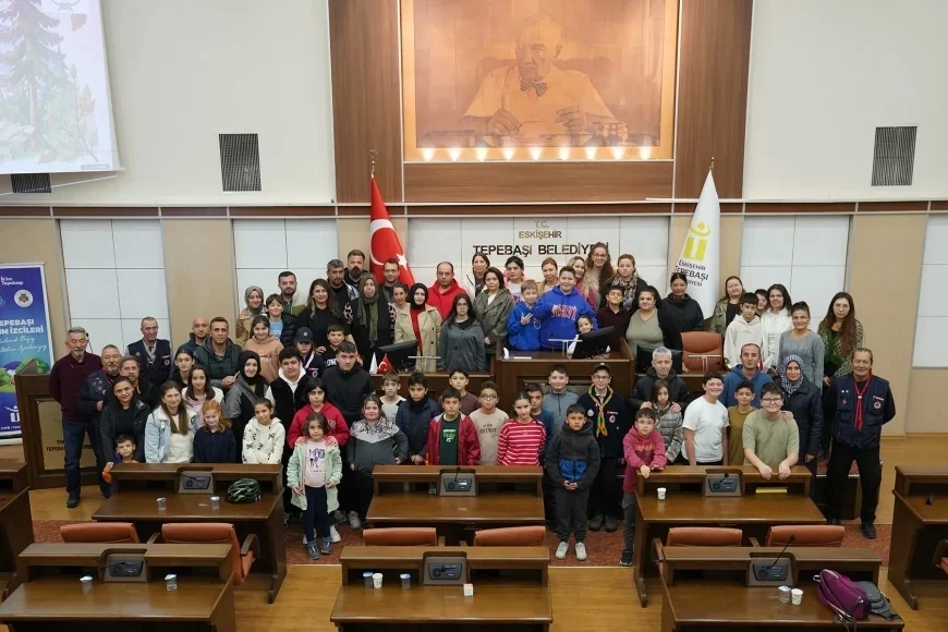Tepebaşı Belediyesi 66 Yeni İzci Adayını İklim ve Doğa Bilinciyle Buluşturuyor