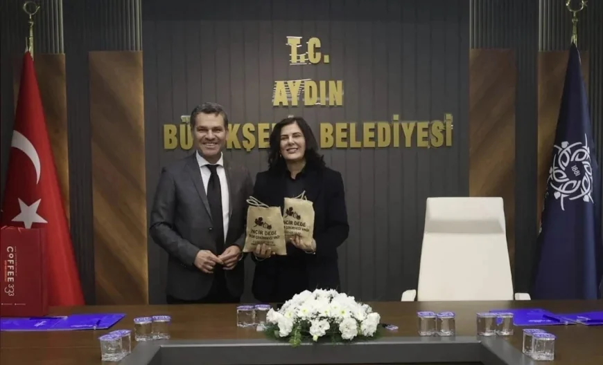 Aydın Büyükşehir Belediye Başkanı Özlem Çerçioğlu’na AK Parti Kuyucak İlçe Teşkilatından Ziyaret