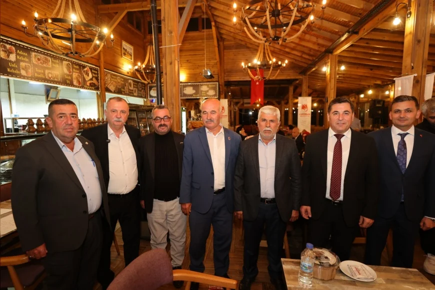 Yunusemre Belediye Başkanı Semih Balaban Muhtarlar Günü’nde Kırsal Mahalle Muhtarlarını Aileleriyle Ağırladı