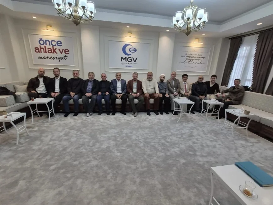 Zeytinburnu ve Beykoz Eski Belediye Başkanı Murat Aydın’dan Millî Gençlik Vakfı İstanbul İl Başkanlığına Ziyaret