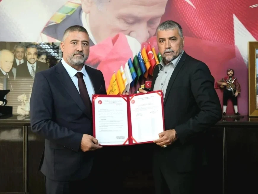 MHP Mamak İlçe Başkanı Erkan Koçyiğit Oldu, Murat Canöz İl Yönetiminde Görevine Devam Edecek
