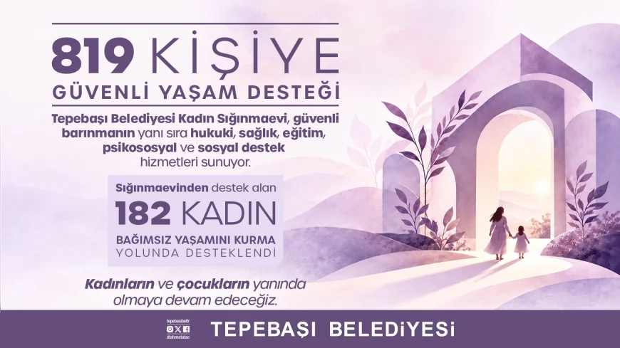 Tepebaşı Belediye Başkanı Dt. Ahmet Ataç: “Her kadının güven içinde, eşit ve özgür yaşayabildiği bir kent için çalışmayı sürdüreceğiz”