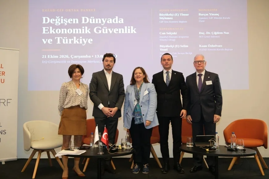 İzmir’de GİF ve EGİAD Ekonomik Güvenliği Masaya Yatırdı: Türkiye’nin Küresel Rekabetteki Konumu Değerlendirildi