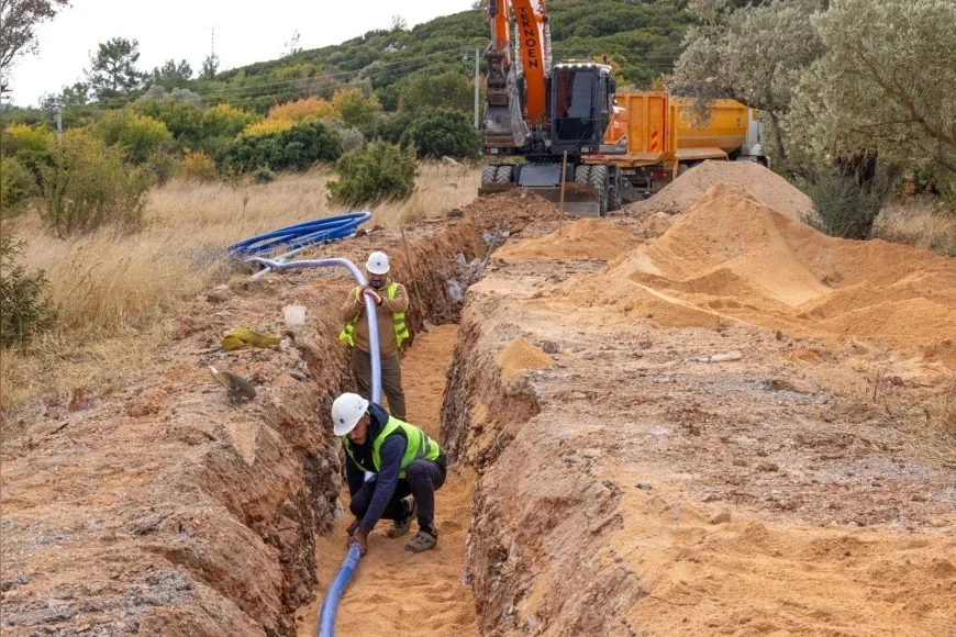 İzmir Büyükşehir Belediyesi İZSU Genel Müdürlüğünden Urla’nın İçme Suyu Altyapısına 155 Milyon Liralık Yatırım