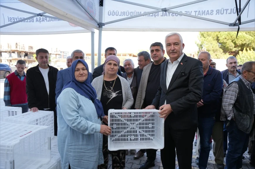 Kemalpaşa Belediyesi, Zeytin Hasadı Öncesinde 656 Çiftçiye 4 Bin Zeytin Kasası Desteği Sağladı
