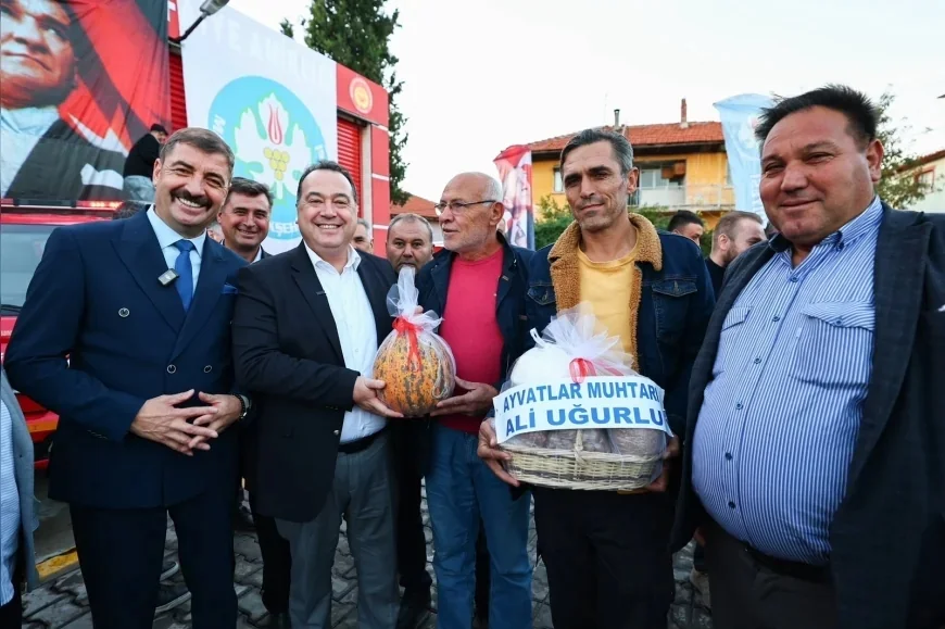 Manisa Büyükşehir Belediyesi Kula’da 4 Mahalleye Yangınlara İlk Müdahale İçin Su Tankeri Teslim Etti