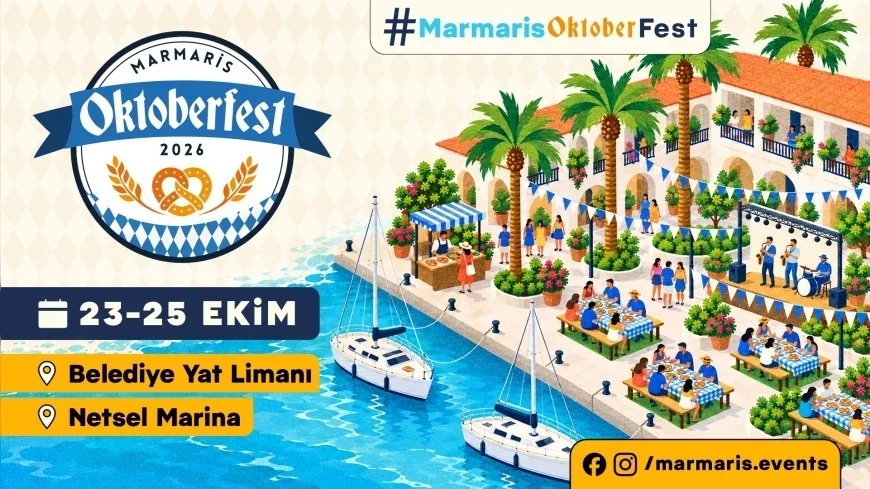 Marmaris Oktoberfest’26, Uluslararası Yat Yarışları ile Sonbahar Coşkusunu Yat Limanı’na Taşıyacak