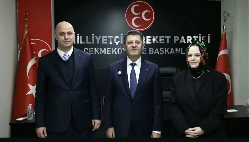 Çekmeköy Belediye Başkanı Orhan Çerkez’den MHP İlçe Başkanlığına İade-i Ziyaret: Siyasi Diyalogda Ortak Hedef Çekmeköy