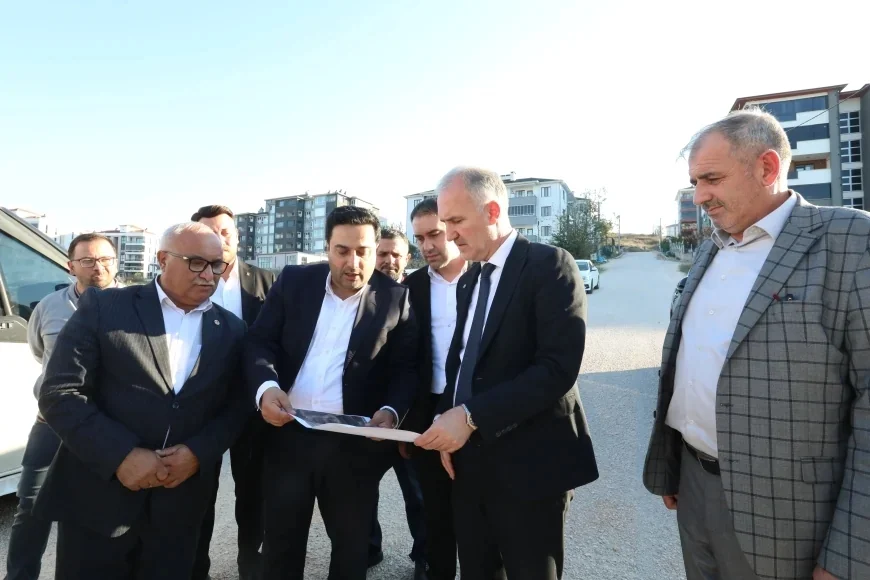 İnegöl Belediye Başkanı Alper Taban: “Alanyurt’ta 26 Sokakta Eksikleri Bir Bir Tamamlıyoruz”