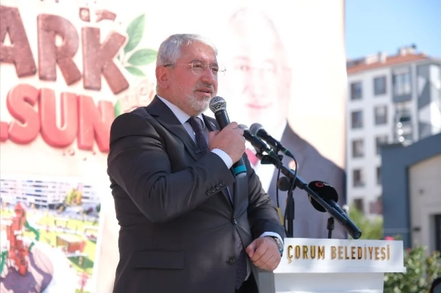 ÇORUM BELEDİYESİNİN ÜÇÜNCÜ TEMATİK PARKI ARKEOPARK, HİTİT MEDENİYETİNİN İZLERİNİ GELECEK NESİLLERLE BULUŞTURMAK ÜZERE AÇILDI