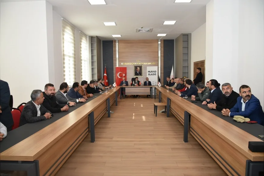 Elazığ Ticaret Borsası ve MÜSİAD, Karakoçan’da Üretim ve Yatırımları Artırmak İçin Proje Buluşması Gerçekleştirdi
