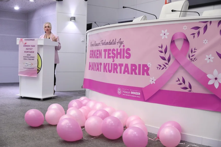 Buca Belediyesi Meme Kanserine Karşı Pembe Yürüyüş Düzenledi: “Erken Teşhis Hayat Kurtarır