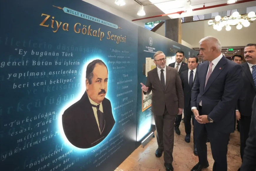 Kültür ve Turizm Bakanı Mehmet Nuri Ersoy: “Gökalp, Cumhuriyet’in devlet felsefesinin oluşumuna ciddi katkılar sundu”