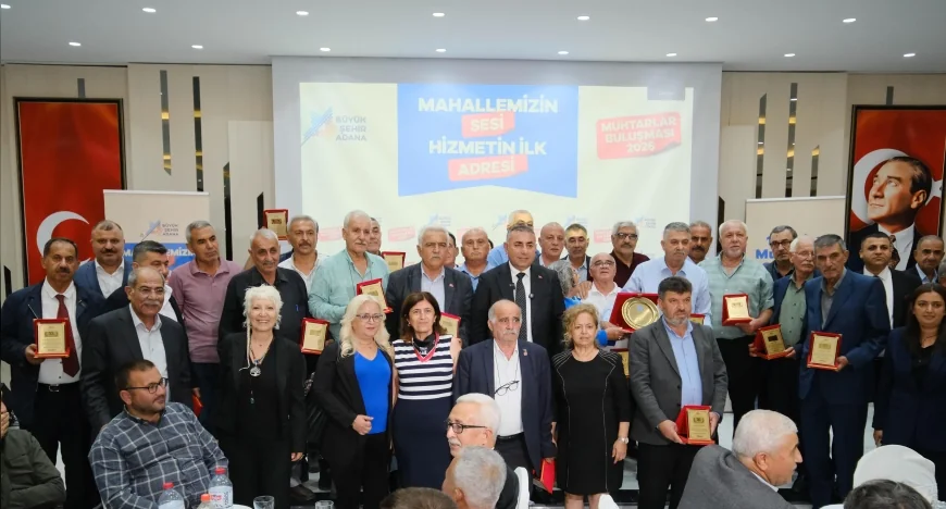 Adana Büyükşehir Belediye Başkan Vekili Güngör Geçer: “Muhtarlık gönül işidir, muhtarlarımız gönülden hizmet ediyor”