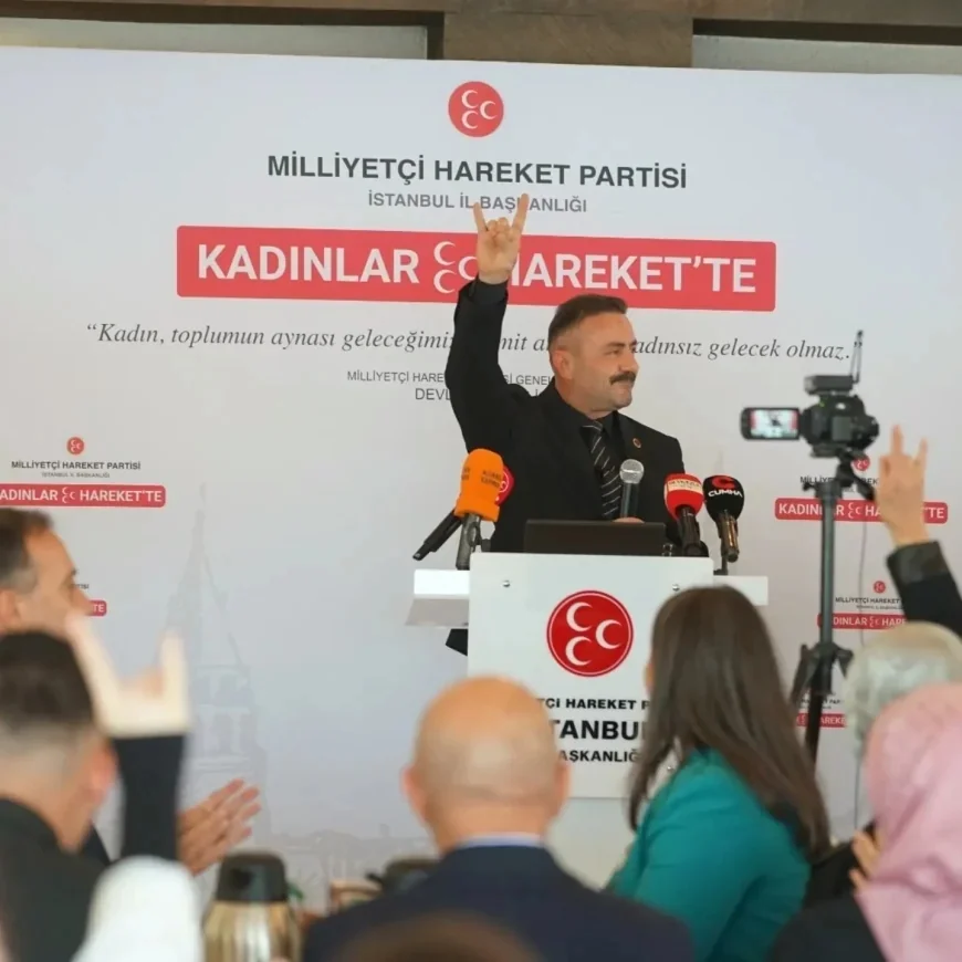 MHP Beykoz İlçe Başkanı Mehmet Gündoğdu: “Kadınlarımız güçlü olursa teşkilatımız güçlü olur”