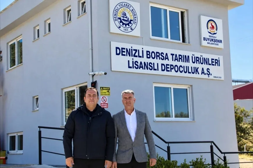 Denizli Ticaret Borsası Başkanı Mehmet Altuntaş: “45 Bin Ton Kapasiteyle Üreticilerimizin Yanındayız”