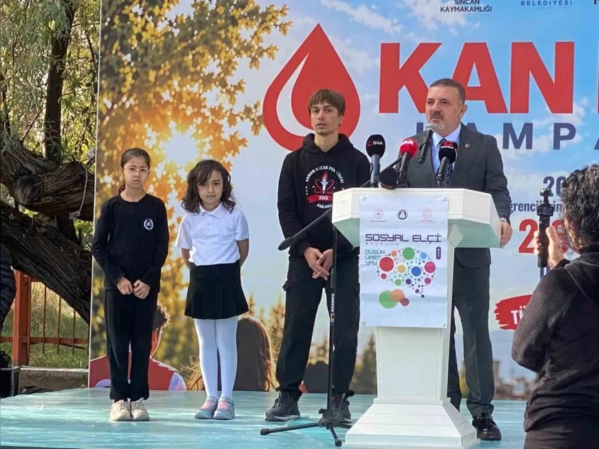 Sincan Belediye Başkanı Murat Ercan: “3774 Bağışçıyla Kan Bağışında Rekoru Yine Sincan Kırdı”