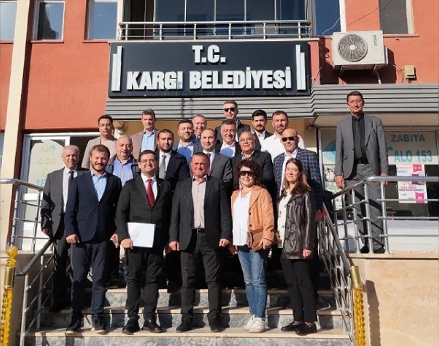 ÇORUM TSO BAŞKAN ADAYI ERKAN DALYAN VE EKİBİ KARGI’DA SANAYİCİDEN ESNAFA GENİŞ KAPSAMLI ZİYARETLER GERÇEKLEŞTİRDİ