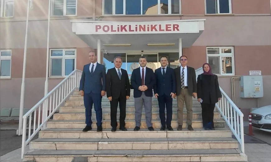 Çorum İl Sağlık Müdürü Prof. Dr. Sinan Zehir, Mecitözü’nde Sağlık Hizmetlerinin Geliştirilmesine Yönelik İncelemelerde Bulundu