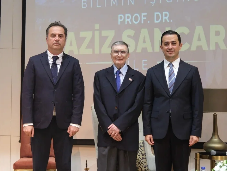 Nobel Kimya Ödülü Sahibi Prof. Dr. Aziz Sancar Mersin’de Sağlık Çalışanlarıyla Buluştu, Yeni Araştırmasını İlk Kez Açıkladı
