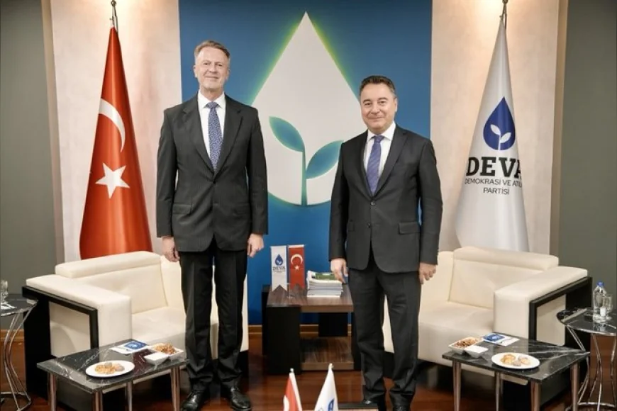 DEVA Partisi Genel Başkanı Ali Babacan: “Türkiye-Avrupa Birliği ilişkileri üzerine görüş alışverişinde bulunduk”