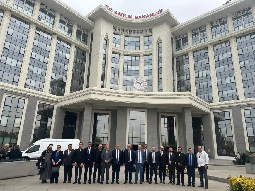 Kastamonu İl Sağlık Müdürü Dr. Fevzi Yavuzyılmaz Ankara’da Düzenlenen Risk Esaslı Denetim Sistemi Toplantısına Katıldı
