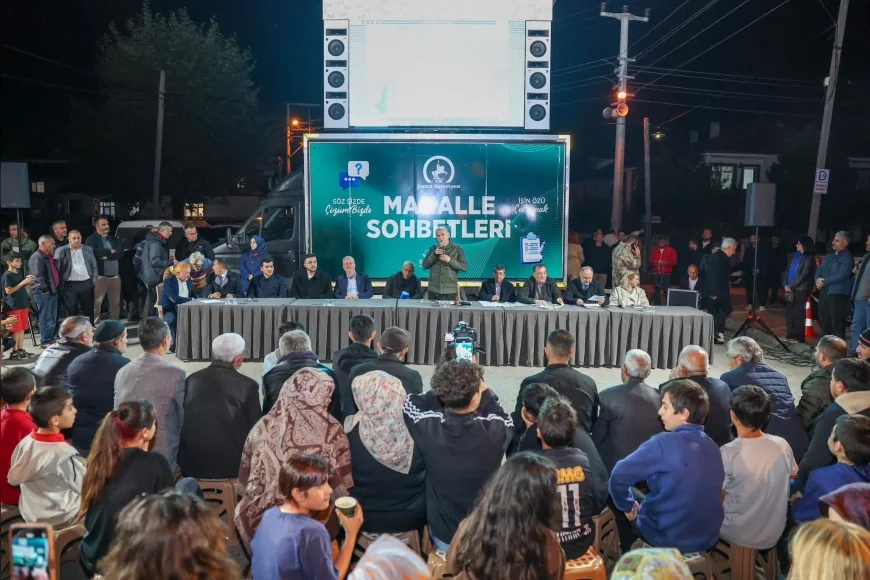 Düzce Belediye Başkanı Dr. Faruk Özlü Ağa Mahallesi’nde Konuştu: “Bu Şehirde Sessiz Bir Devrim Gerçekleştiriyoruz”