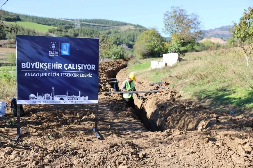 Bursa Büyükşehir Belediyesi Yenişehir’de 595 Dekar Tarım Arazisini Suyla Buluşturacak