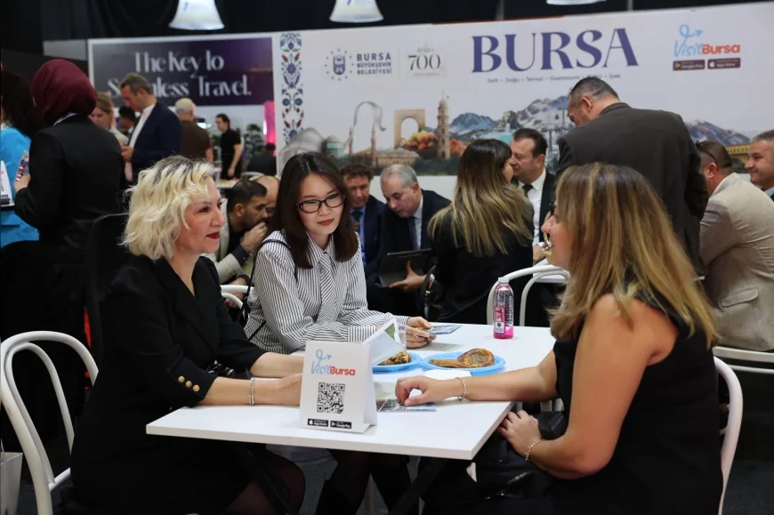 Bursa Büyükşehir Belediyesi Uluslararası Antalya Turizm Fuarı’nda Kentin Turizm Potansiyelini Dünyaya Tanıttı