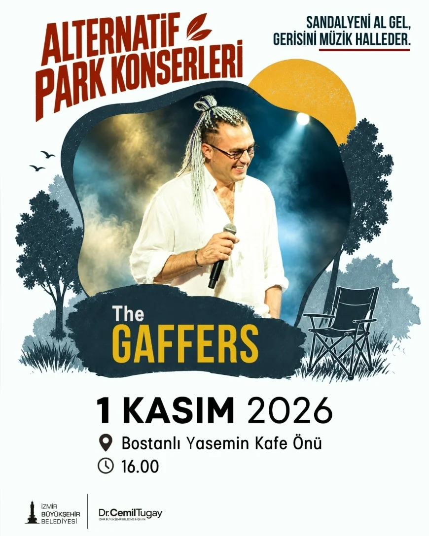 İzmir Büyükşehir Belediyesi Alternatif Park Konserleri ile Kasım Ayında Müziği Parklara Taşıyor