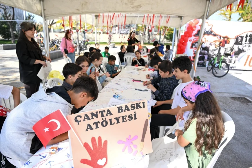 Altındağ’da Cumhuriyet’in 103’üncü Yıl Dönümü Uluslararası Bisiklet Sürüşü ve Çevre Etkinlikleriyle Kutlandı