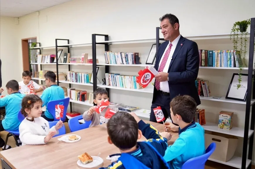 Giresun Belediye Başkanı Fuat Köse, Boztekke İlkokulu ve Ortaokulu’nu Ziyaret Ederek Eğitim Ortamını İnceledi