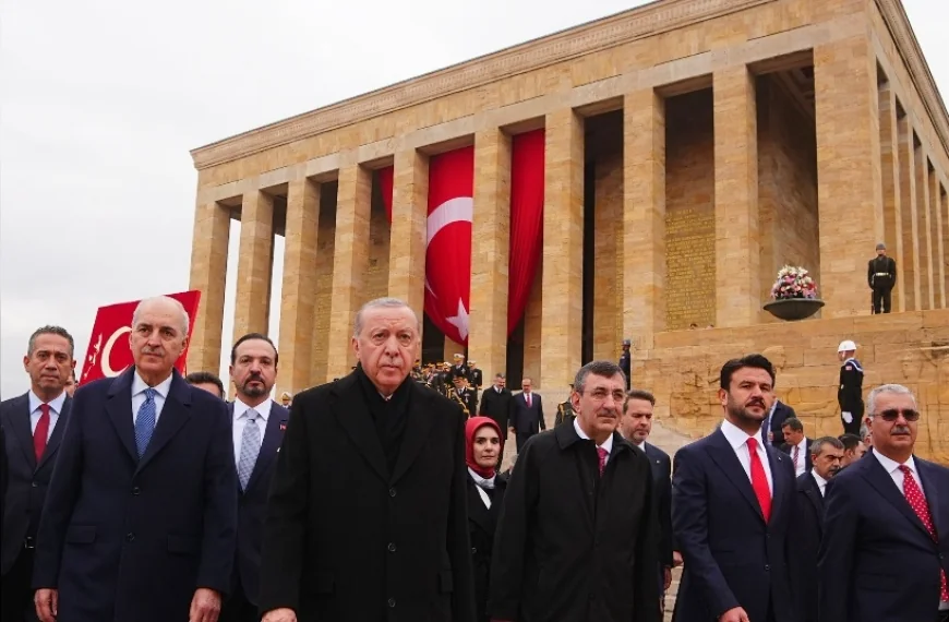 AK Parti Çorum Milletvekili Av. Yusuf Ahlatcı, Cumhuriyetimizin 103. Yıl Dönümünde Anıtkabir’deki Resmî Törende Yer Aldı