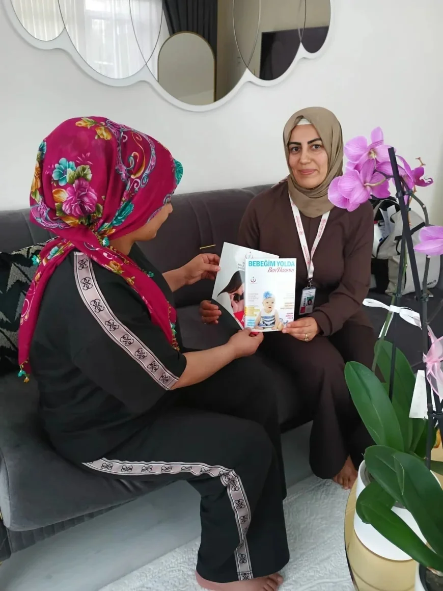 Çorum İl Sağlık Müdürlüğünün “Her Gebeye Bir Ebe” Projesiyle Anne Adaylarına Evlerinde Sağlık Desteği Sunuluyor