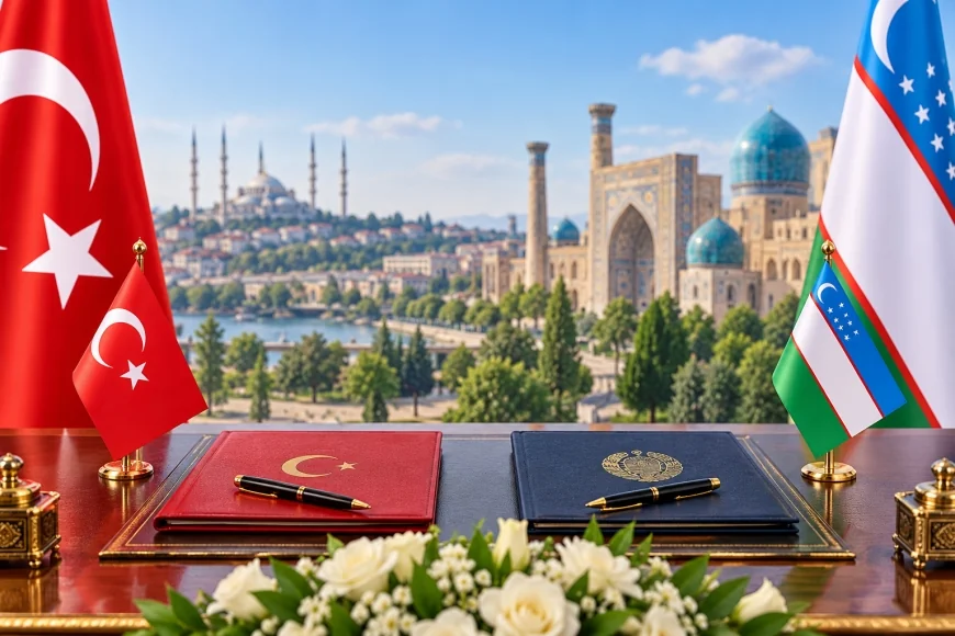 Türkiye ile Özbekistan Arasında Yüksek Düzeyli Konsey Anlaşması İmzalandı: Ticarette Hedef 10 Milyar Dolar