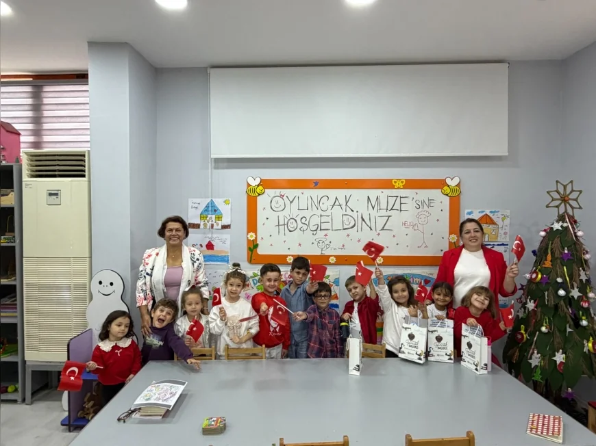Kdz. Ereğli Belediyesi Oyuncak Müzesi’nde Cumhuriyetin 103. Yılı Çocukların Katıldığı Özel Atölyeyle Kutlandı