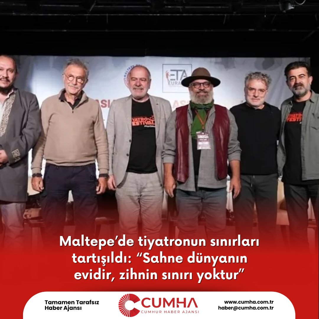 Maltepe’de tiyatronun sınırları tartışıldı: “Sahne dünyanın evidir, zihnin sınırı yoktur”