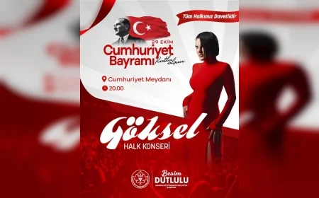 Manisa Büyükşehir Belediyesi’nin Cumhuriyet Bayramı Kutlamaları Göksel Konseriyle Devam Edecek