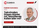 Takvimden Düşen Günler mi, Gönüllerde Kalan İzler mi?