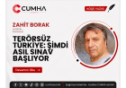 TERÖRSÜZ TÜRKİYE: ŞİMDİ ASIL SINAV BAŞLIYOR