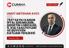 7527 SAYILI KANUN İPTAL EDİLMELİDİR: ŞİDDETİN LOBİCİLİĞİ, 5. KOL FAALİYETLERİ VE BÜYÜYEN KATLİAM TEHLİKESİ
