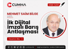 İlk Dijital İmzalı Barış Antlaşması