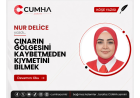 ÇINARIN GÖLGESİNİ KAYBETMEDEN KIYMETİNİ BİLMEK