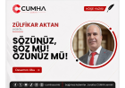 SÖZÜNÜZ, SÖZ MÜ! ÖZÜNÜZ MÜ!