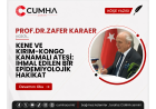 KENE VE KIRIM-KONGO KANAMALI ATEŞİ: İHMAL EDİLEN BİR EPİDEMİYOLOJİK HAKİKAT