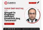 Şimşek’in Kağıttan Gemileri, Emeklinin Boş Tenceresi!