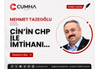 CİN’İN CHP İLE İMTİHANI...
