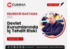 Devlet Kurumlarında İç Tehdit Riski